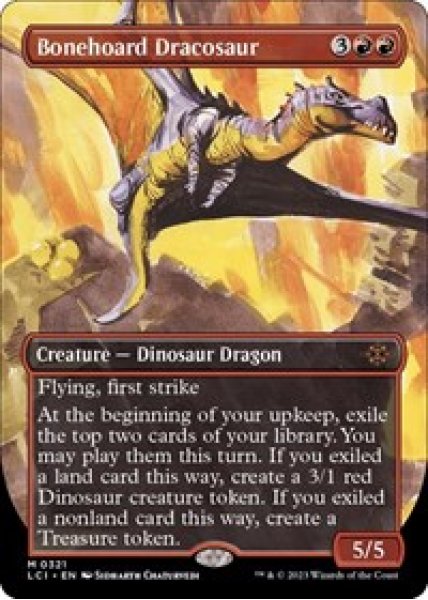 Bonehoard Dracosaur (Borderless)