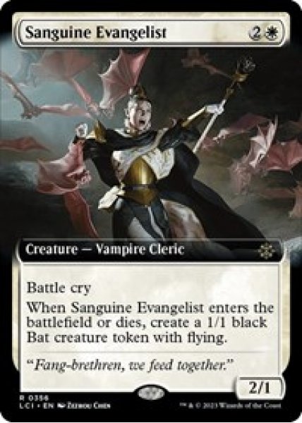 Sanguine Evangelist (Extended Art) Foil