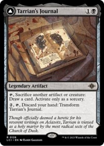 Tarrian's Journal Foil