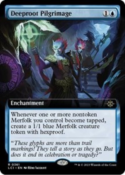 Deeproot Pilgrimage (Extended Art) Foil