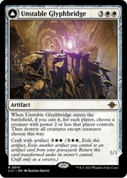 Unstable Glyphbridge Foil