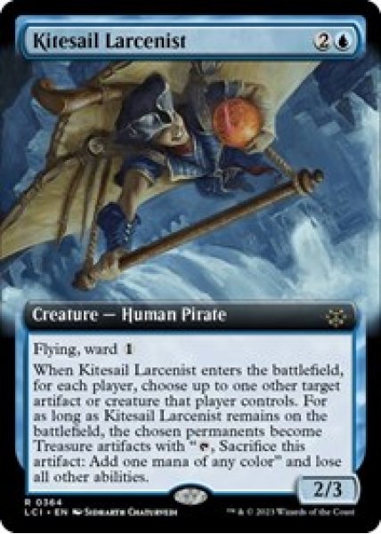 Kitesail Larcenist (Extended Art) Foil