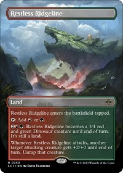 Restless Ridgeline (Borderless) Foil