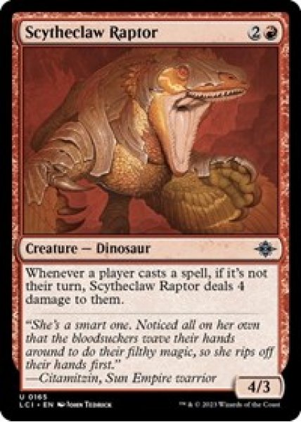 Scytheclaw Raptor Foil