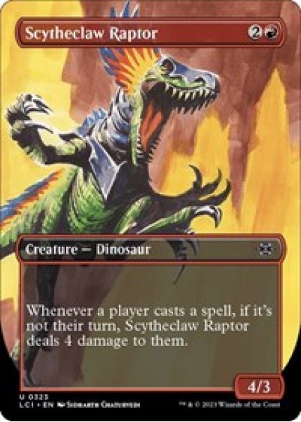 Scytheclaw Raptor (Borderless) Foil