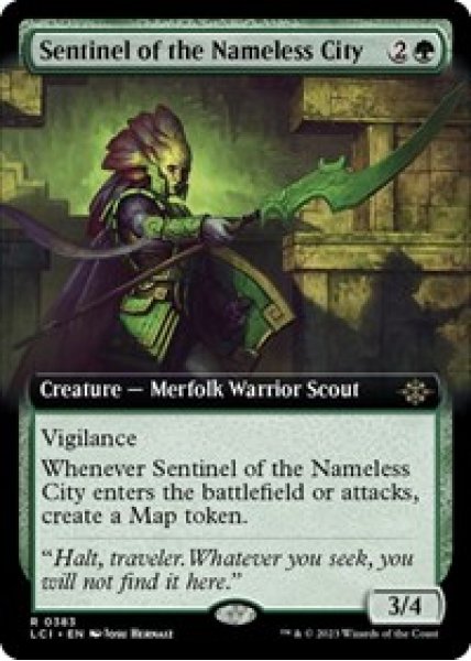 Sentinel of the Nameless City (Extended Art) Foil