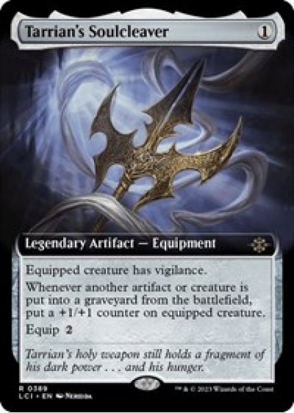 Tarrian's Soulcleaver (Extended Art) Foil