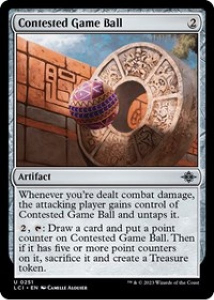 Contested Game Ball Foil