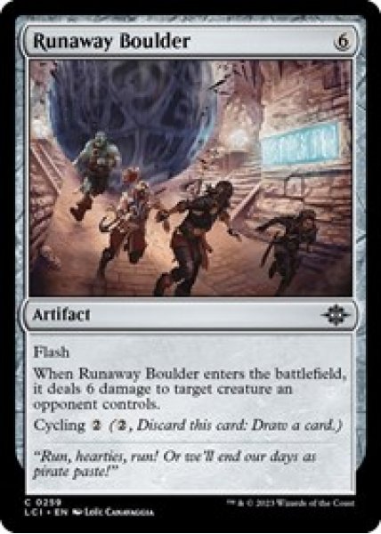 Runaway Boulder Foil