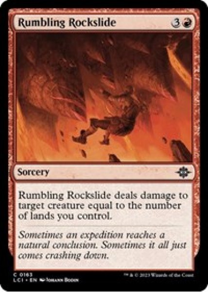 Rumbling Rockslide Foil