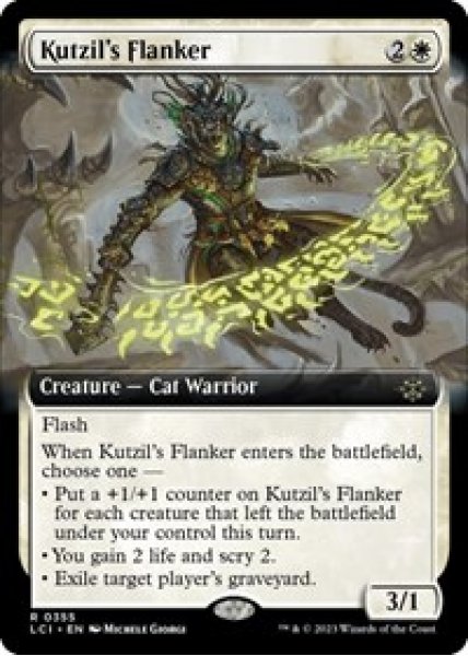 Kutzil's Flanker (Extended Art) Foil