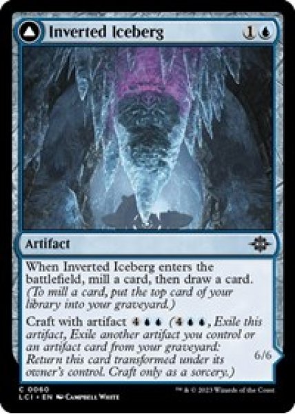 Inverted Iceberg Foil