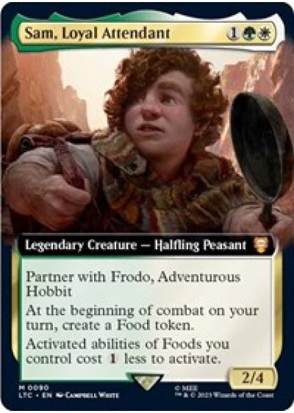 Sam, Loyal Attendant (Extended Art)