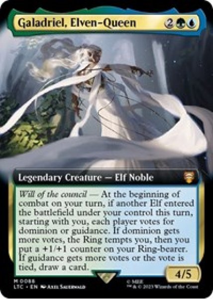 Galadriel, Elven-Queen (Extended Art) - Foil