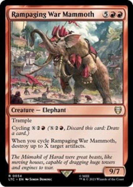 Rampaging War Mammoth