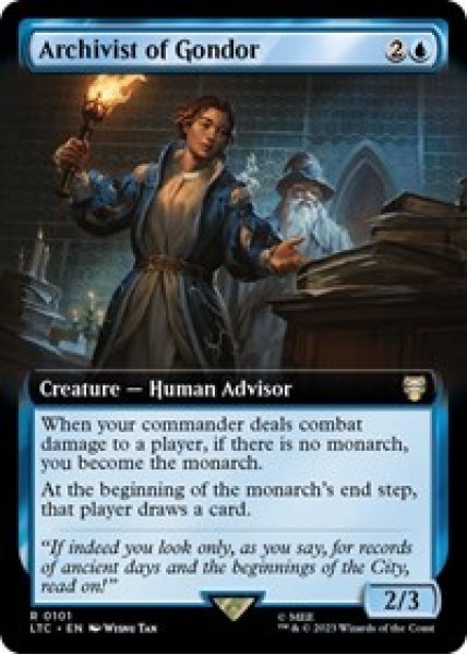 Archivist of Gondor (Extended Art)