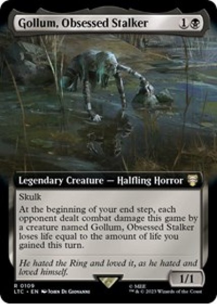 Gollum, Obsessed Stalker (Extended Art)