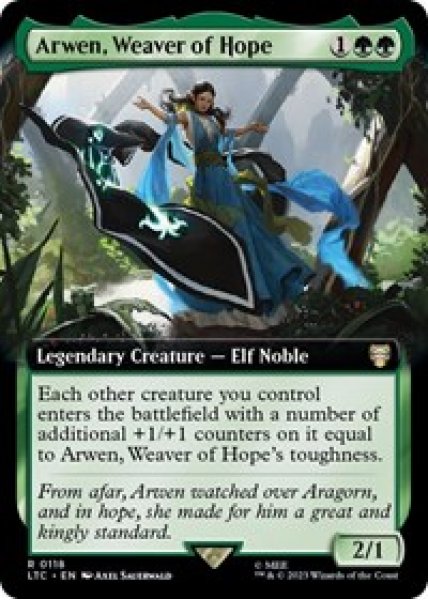 Arwen, Weaver of Hope (Extended Art)