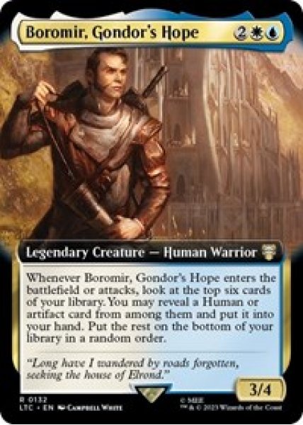 Boromir, Gondor's Hope (Extended Art) - Foil