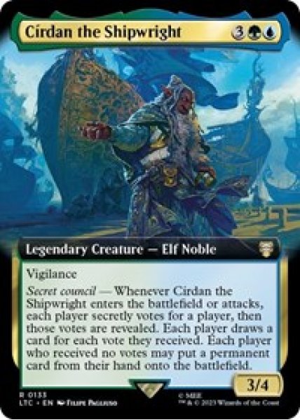 Cirdan the Shipwright (Extended Art) - Foil