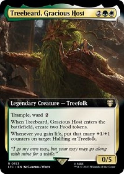 Treebeard, Gracious Host (Extended Art) - Foil