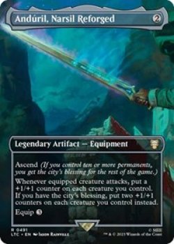 Anduril, Narsil Reforged (Borderless) Foil