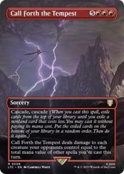 Call Forth the Tempest (Borderless) Foil