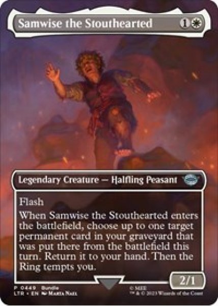 Samwise the Stouthearted (Borderless) - Foil