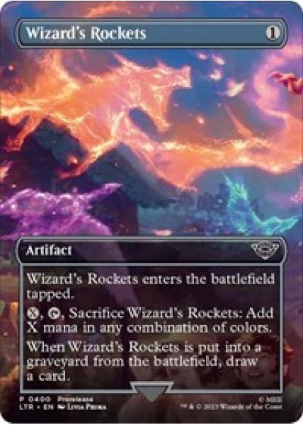 Wizard's Rockets (Borderless) Foil