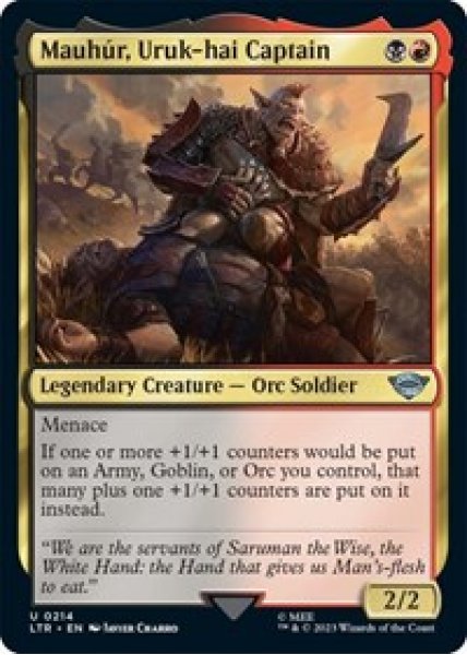 Mauhur, Uruk-hai Captain - Foil