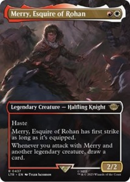 Merry, Esquire of Rohan (Borderless) - Foil