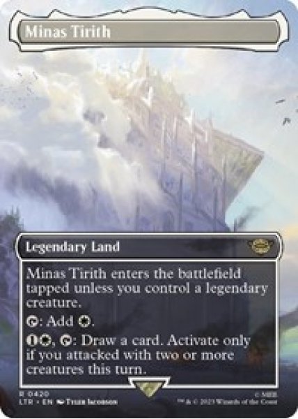 Minas Tirith (0420) (Borderless) - Foil