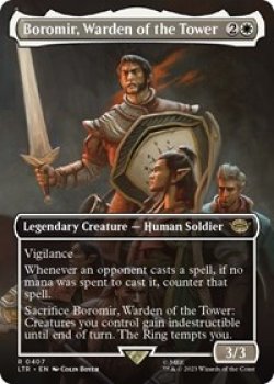 Boromir, Warden of the Tower (Borderless) - Foil