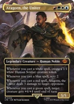 Aragorn, the Uniter (Borderless) - Foil