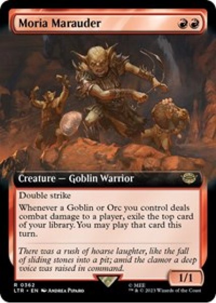 Moria Marauder (Extended Art) - Foil