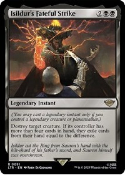 Isildur's Fateful Strike - Foil