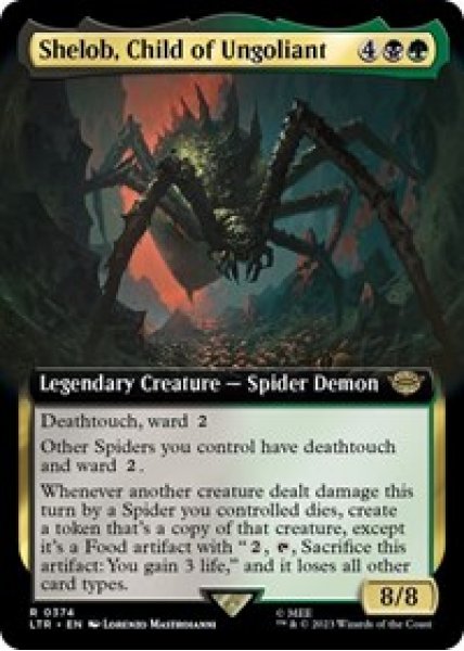 Shelob, Child of Ungoliant (Extended Art) - Foil