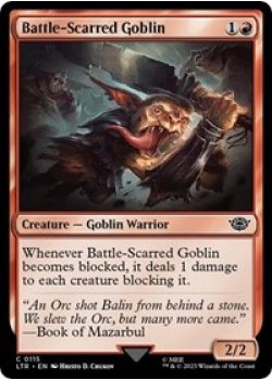 Battle-Scarred Goblin - Foil