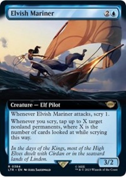 Elvish Mariner (Extended Art) - Foil