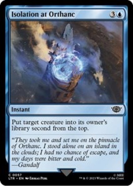 Isolation at Orthanc - Foil