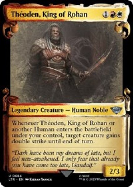 Theoden, King of Rohan (Showcase Scrolls) Foil