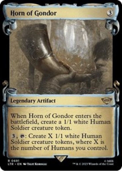 Horn of Gondor (Showcase Scrolls) Foil