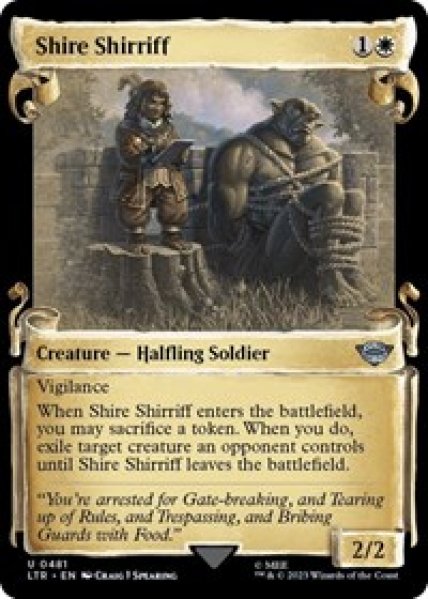 Shire Shirriff (Showcase Scrolls) Foil