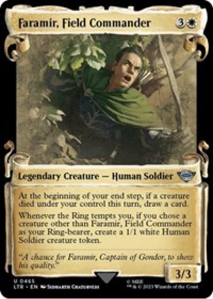 Faramir, Field Commander (Showcase Scrolls) Foil