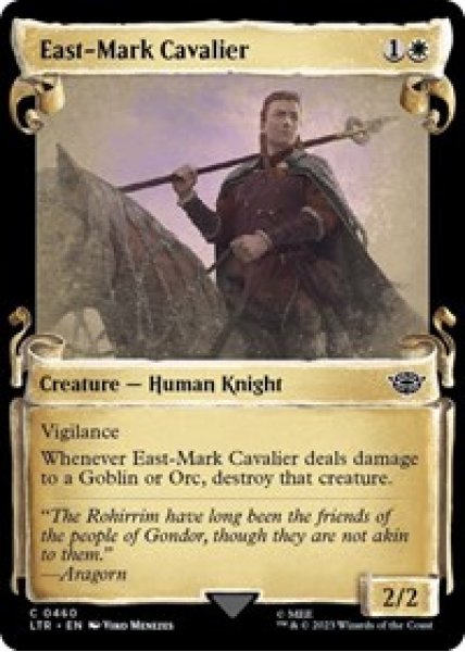 East-Mark Cavalier (Showcase Scrolls) Foil