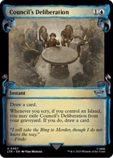 Council's Deliberation (Showcase Scrolls) Foil