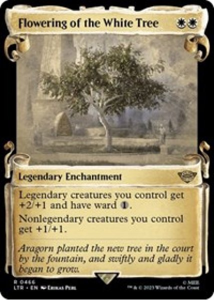 Flowering of the White Tree (Showcase Scrolls) Foil