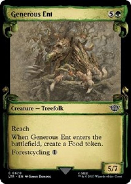 Generous Ent (Showcase Scrolls) Foil