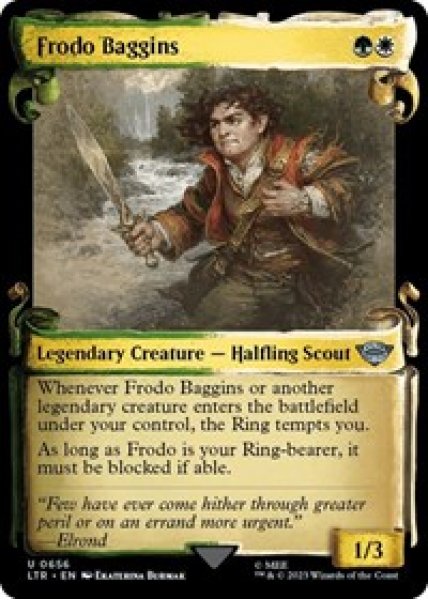 Frodo Baggins (Showcase Scrolls) Foil