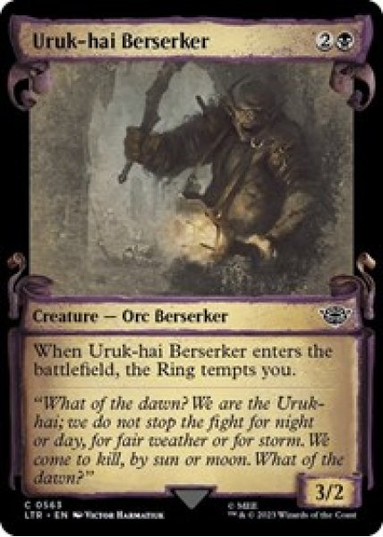 Uruk-hai Berserker (Showcase Scrolls) Foil